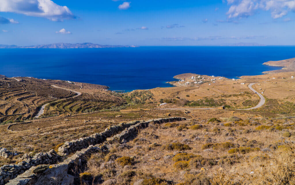 Tinos Blick über Insel